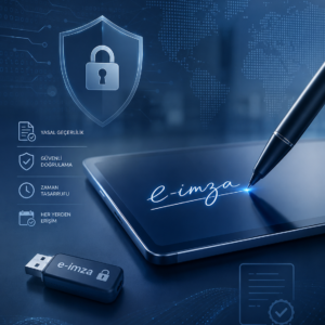 E-imza e-Devlet onayı ve NFC ile kimlik doğrulama